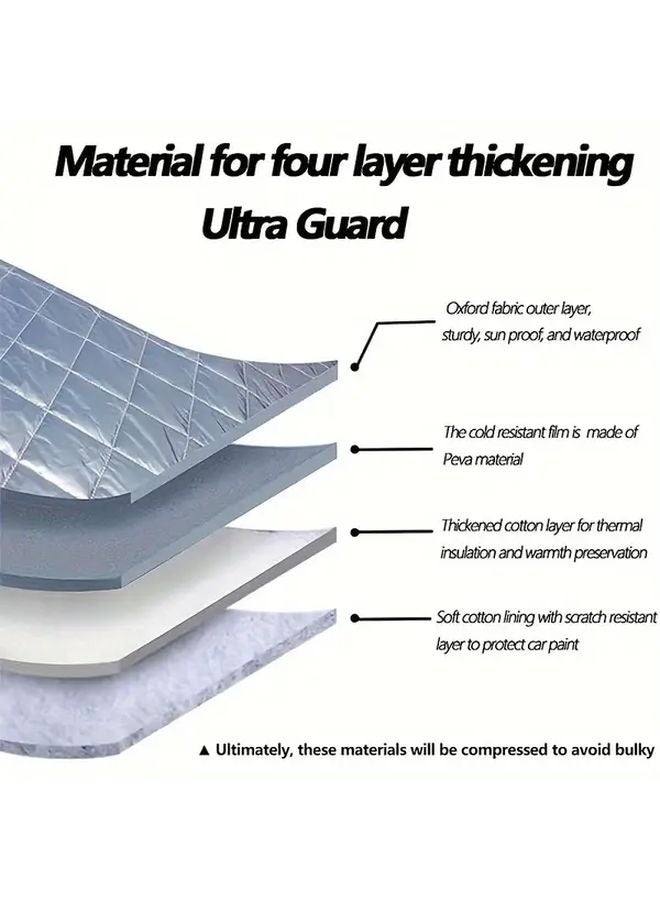 Three Box Car Hail Protector Cover Snowproof SUV Truck Blanket - Image 3